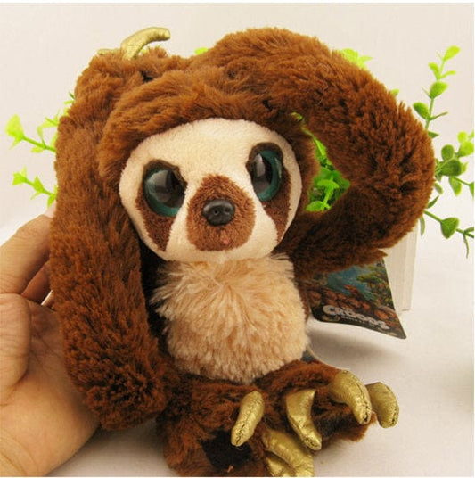 Peluche géante paresseux expressive aux grands bras