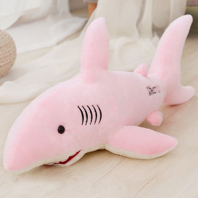 Peluche Géante - Requin des mers XXl 70cm / Rose