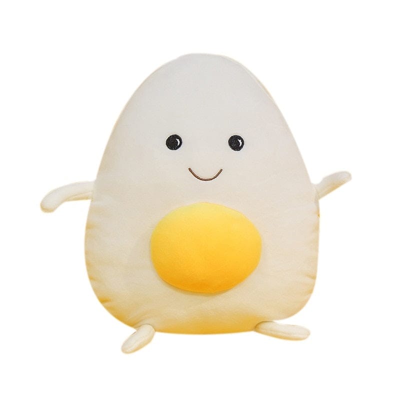 Peluche géante souriante en forme d’œuf