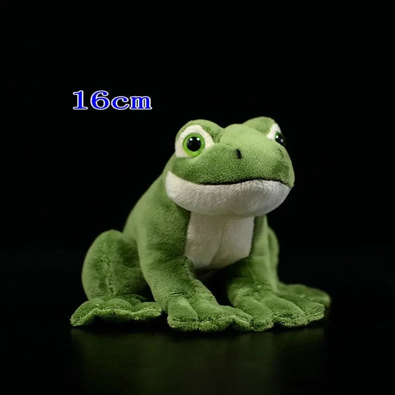 Peluche Grenouille Verte Mini 16 cm