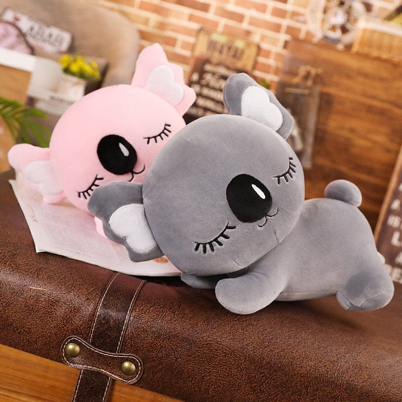 Peluche Koala Géante aux Yeux Endormis