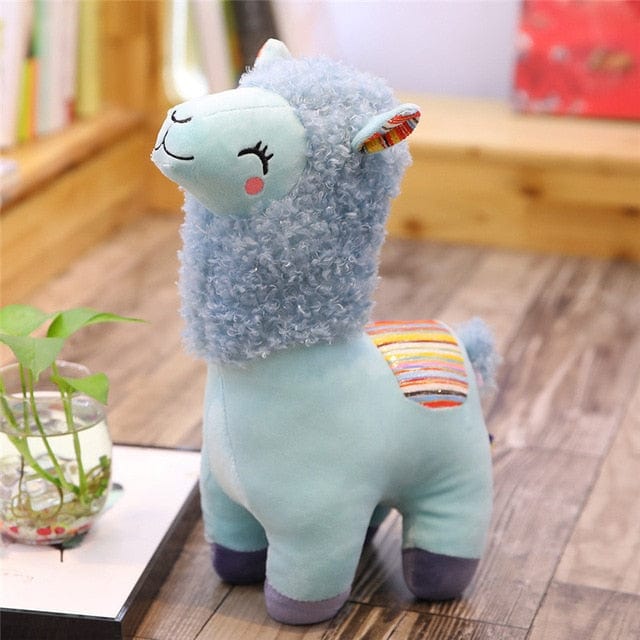 Peluche lama 100% coton douce et souriante