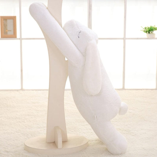 Peluche Lapin Grandes Oreilles - Fuzzy™ Blanc