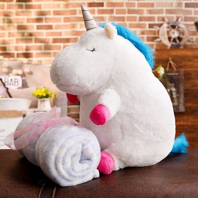 Peluche Licorne 50 CM - Radiance™ Blanc