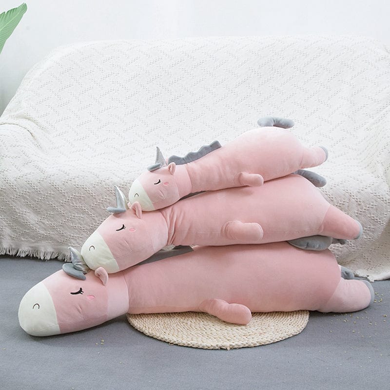 Peluche Licorne 70 CM - Lyric™ Rose