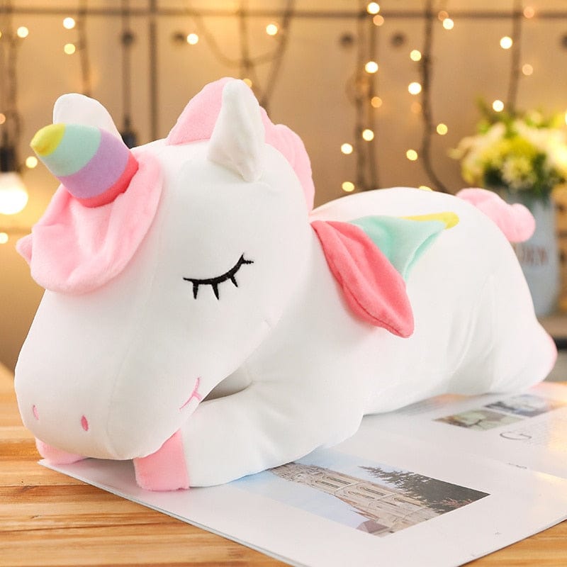 Peluche licorne moelleuse et douce