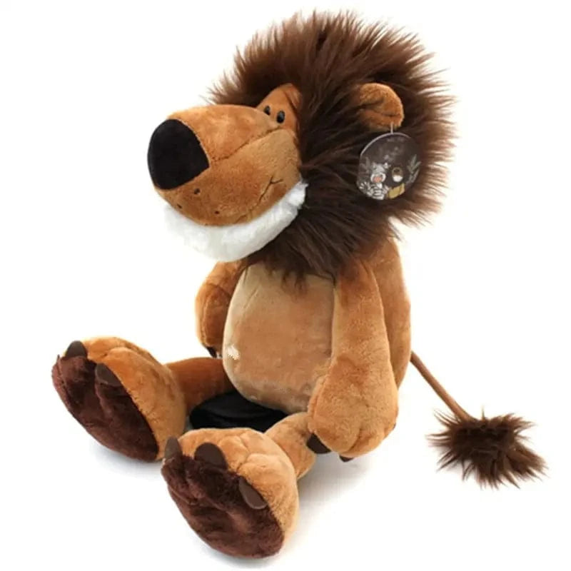 Peluche Lion 🦁 25 cm | Doudou Jungle Doux & Expressif