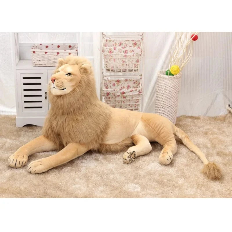 Peluche Lion Realiste