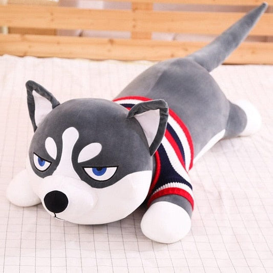 Peluche Loup Gris - Murmure™ 80 cm