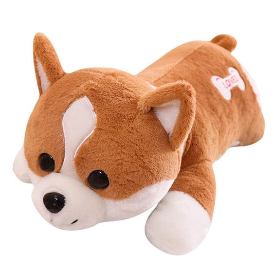 Peluche Loup Marron - Éclipse Nocturne™ 60 cm