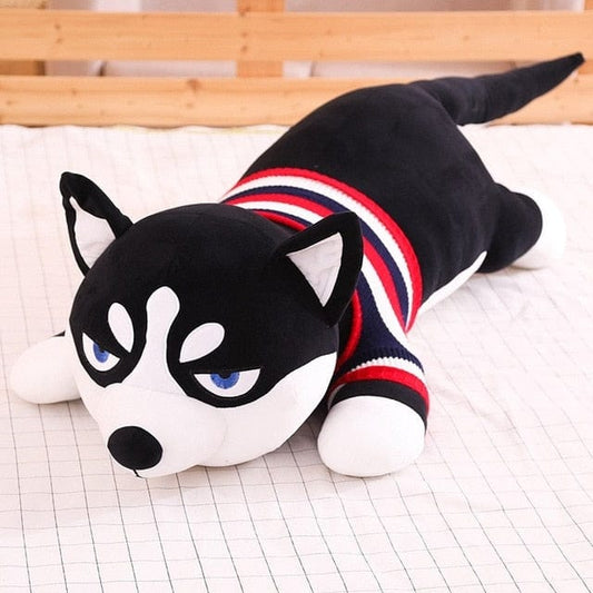 Peluche Loup Noir - Loup Sylvestre™ 80 cm