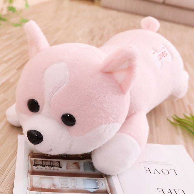 Peluche Loup Rose - Luna™ 60 cm
