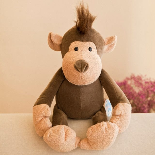 Peluche Macaque - Câlinou™ 25 cm