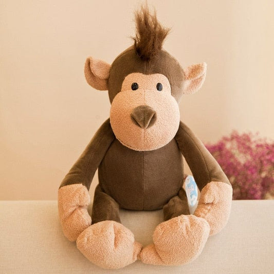 Peluche Macaque - Câlinou™ 25 cm