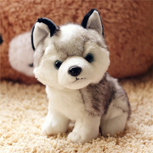 Peluche Mini Loup - Lune Grise™️ 18 cm