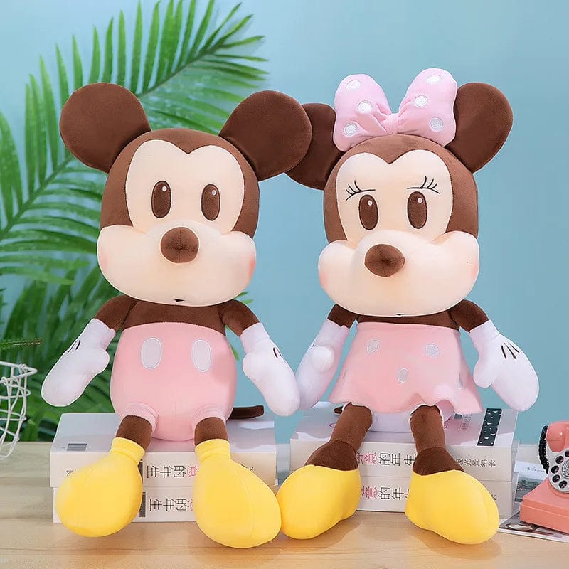 Peluche Minnie Mouse marron