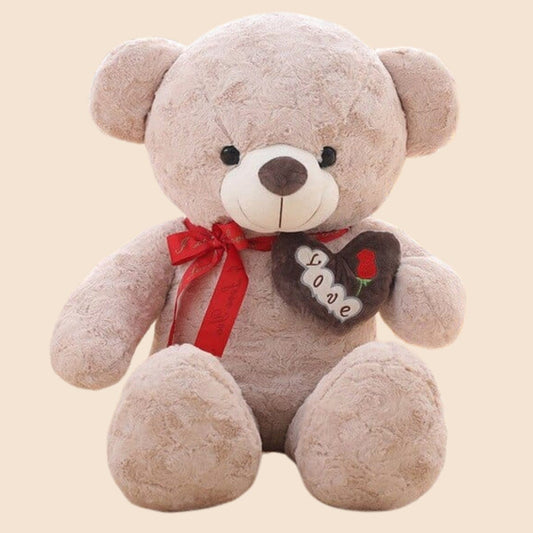 Peluche Nounours Géant Love 🧸 | Cadeau Doux & Romantique XXL