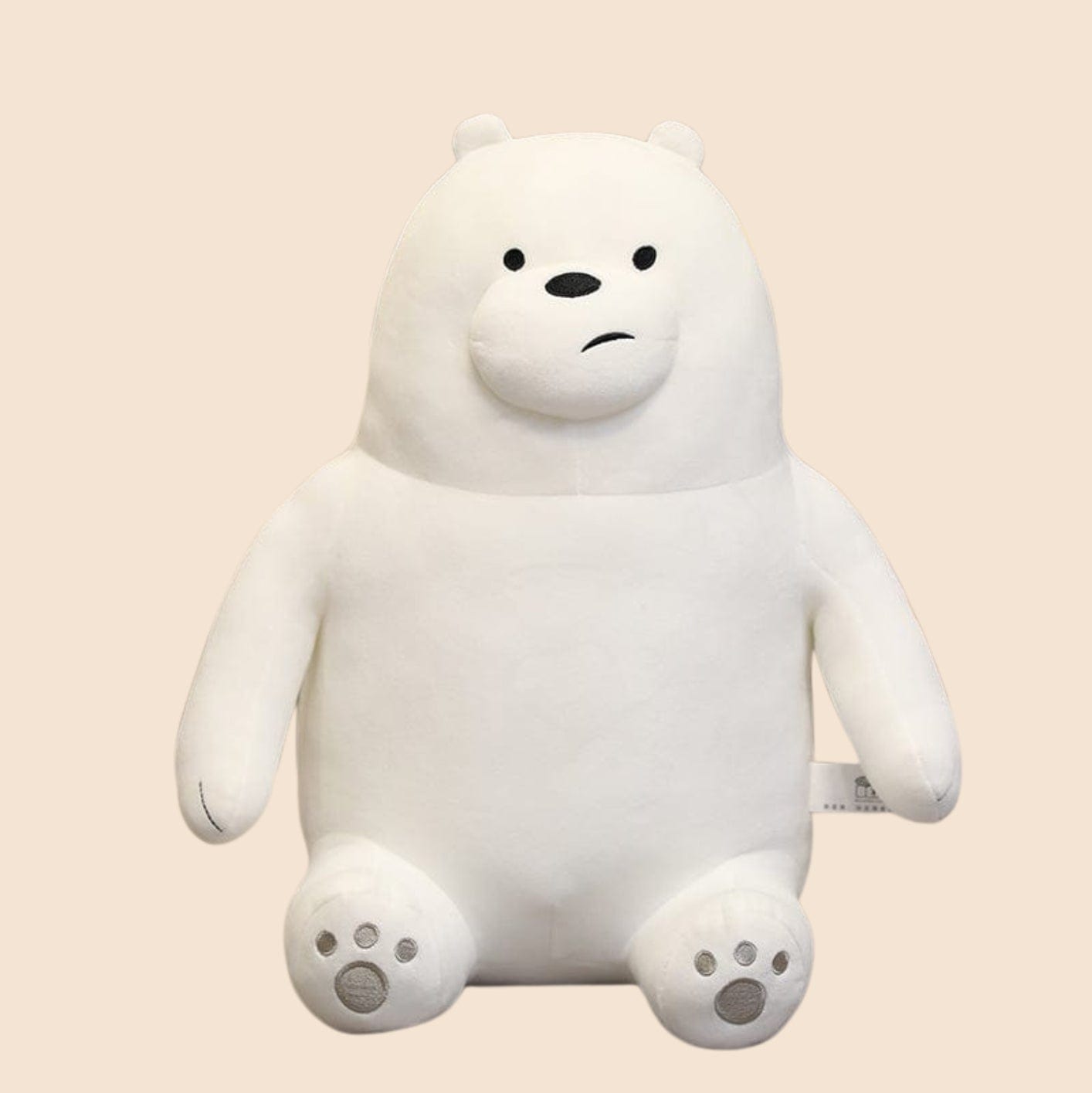 Peluche Ours Blanc 🐾 | Design Épuré & Douceur Scandinave