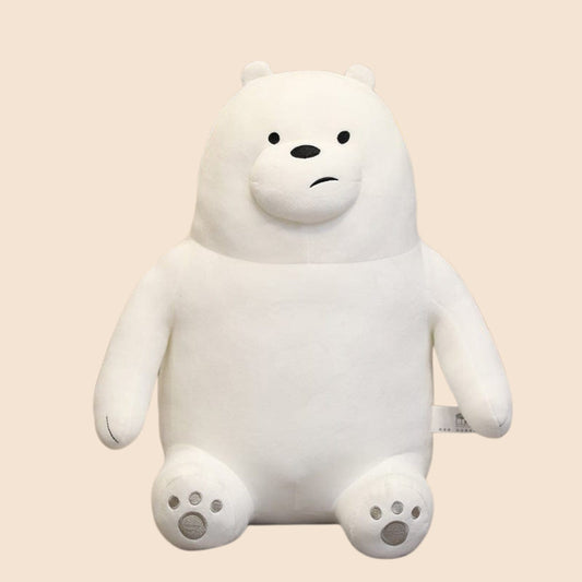 Peluche Ours Blanc 🐾 | Design Épuré & Douceur Scandinave