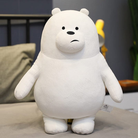Peluche Ours Blanc Géant 30 cm