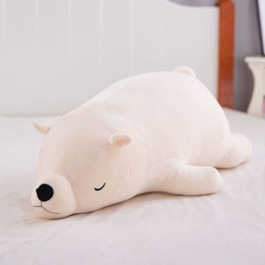Peluche Ours Polaire Blanc 35 cm