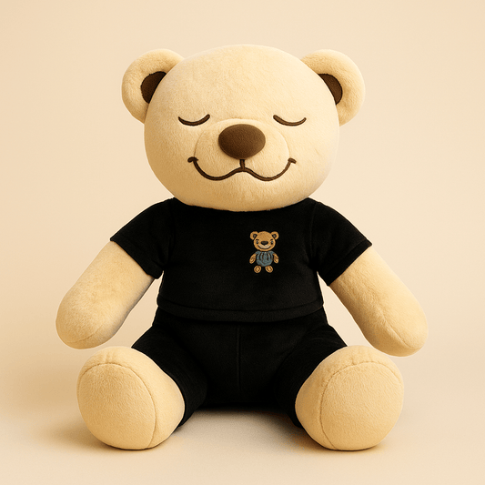 Peluche Ours Zen 🧸 | Nounours Apaisant, Doux & Original