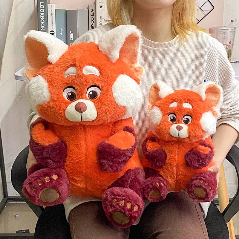 Peluche Panda Roux Alerte Rouge