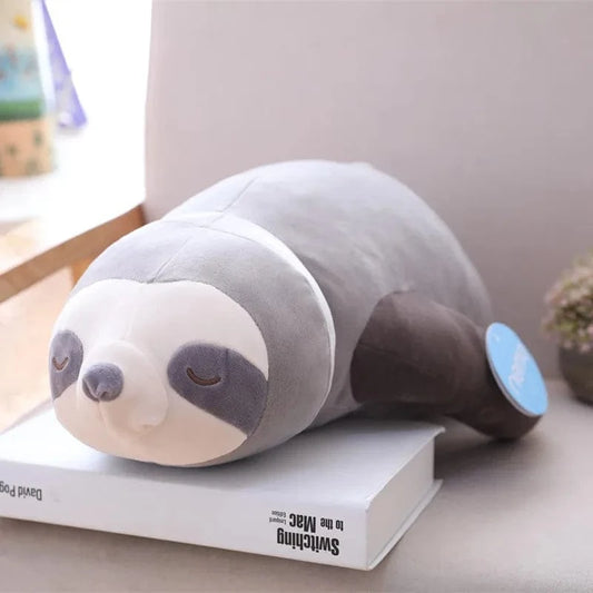Peluche Paresseux Gris 65 cm