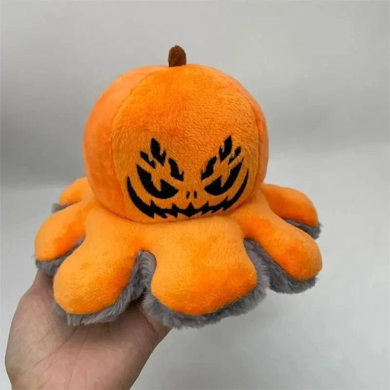 Peluche Pieuvre Reversible Couleur