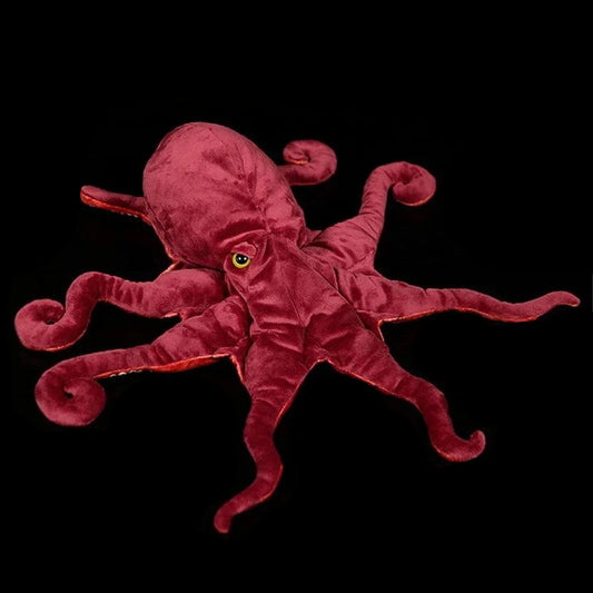 Peluche Pieuvre Rouge