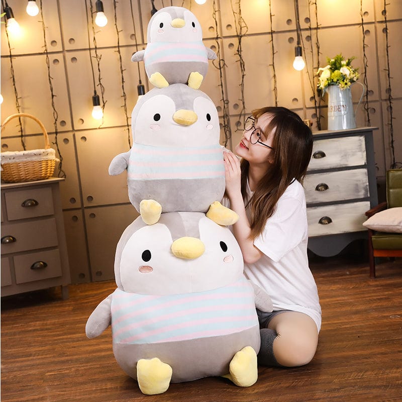 Peluche Pingouin Géant - Famille Pingouin™