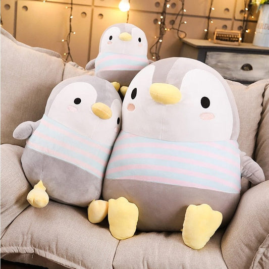 Peluche Pingouin Géant - Famille Pingouin™ 30 cm