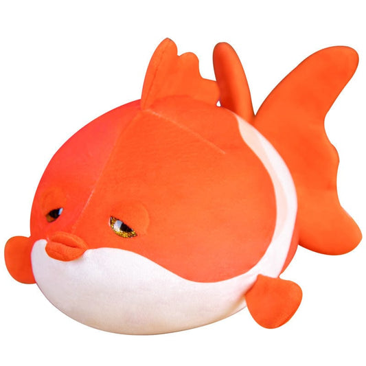 Peluche poisson rouge trop mignonne Poisson rouge / 50 cm