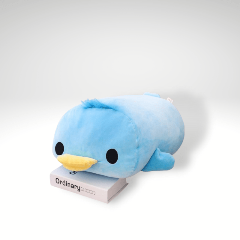Peluche poussin squishmallow élastique 40cm / Bleu