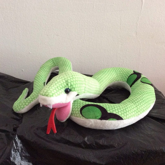 Peluche réaliste serpent de la jungle