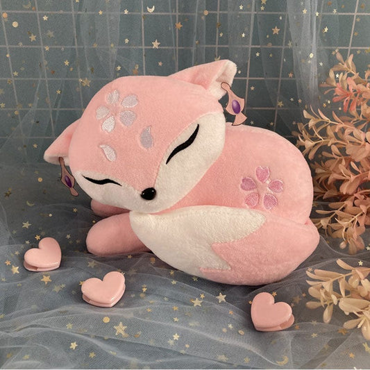 Peluche Renard Rose - Rouquine™ 20 CM