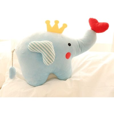 Peluche roi des éléphants pleine de tendresse
