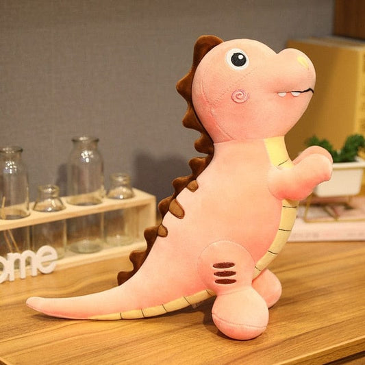 Peluche rose dinosaure mignonne et adorable