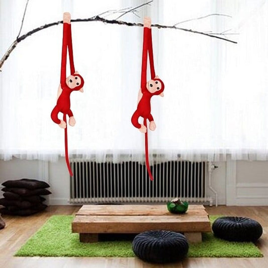 Peluche Singe Suspendu - Babou Tendre™
