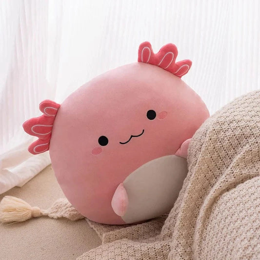 Peluche squishmallow Axolotl rose