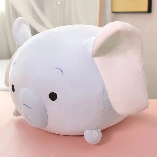 Peluche squishmallow éléphant bleuté 45cm