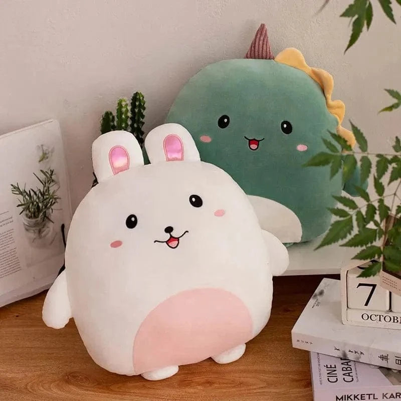 Peluche squishmallow lapin blanc petit et mignon
