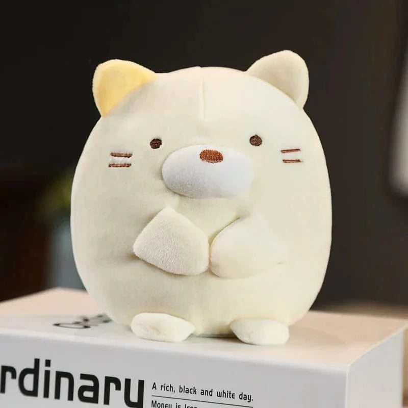 Peluche squishmallow petit chat jaune