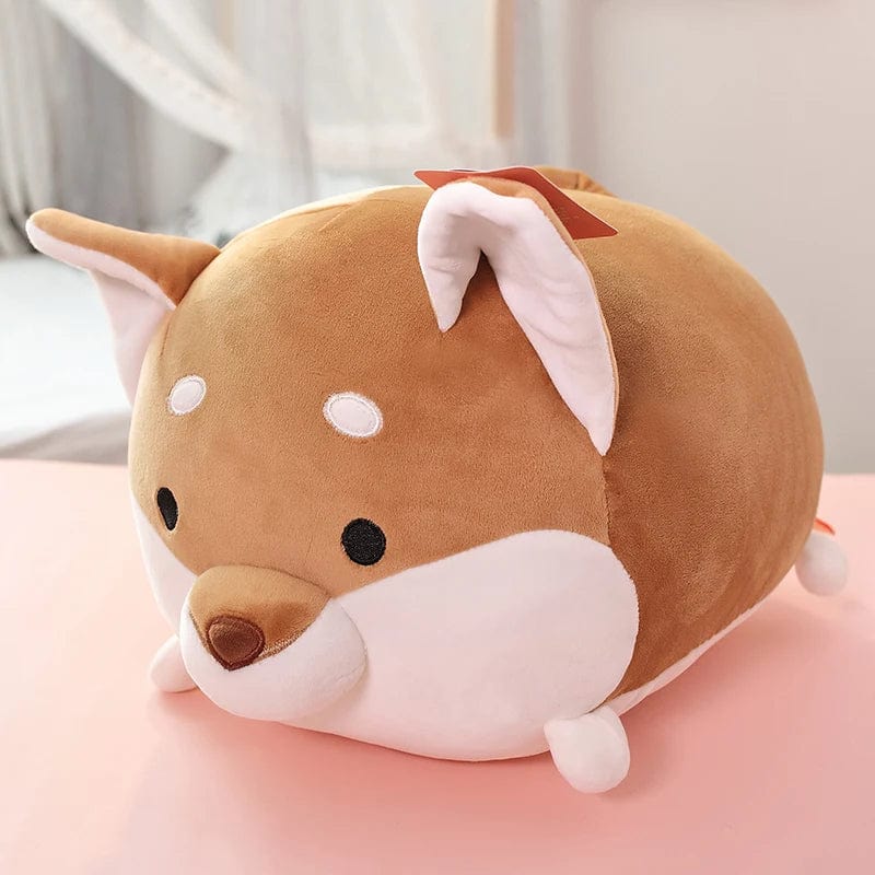 Peluche squishmallow shiba inu glouton 45cm
