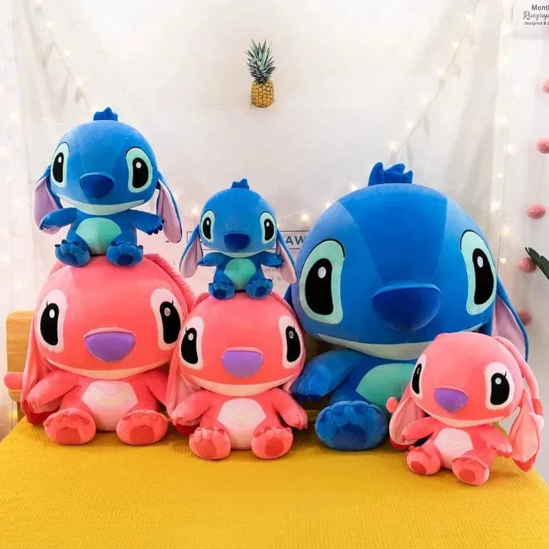 Peluche squishmallow Stitch bleu et doux