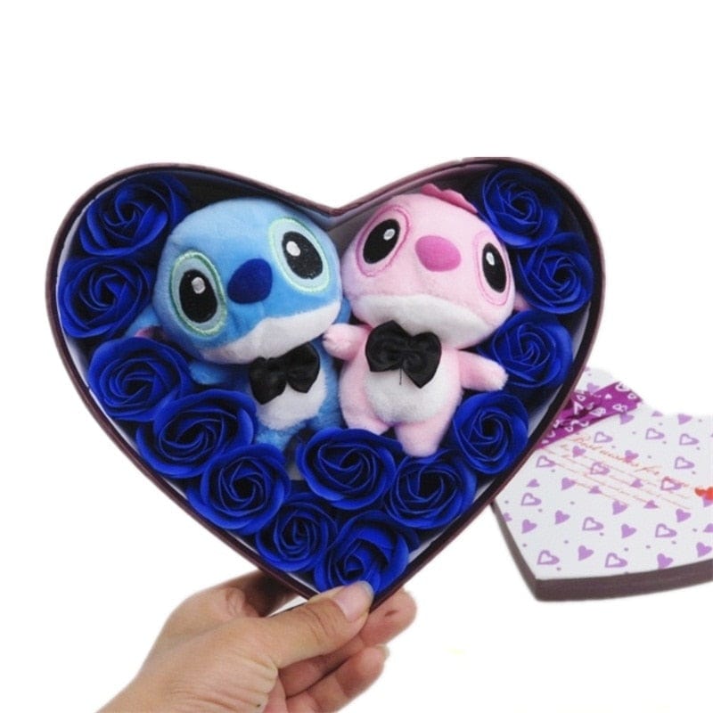 Peluche Stitch Coeur - BeachBuddy™ Bleu