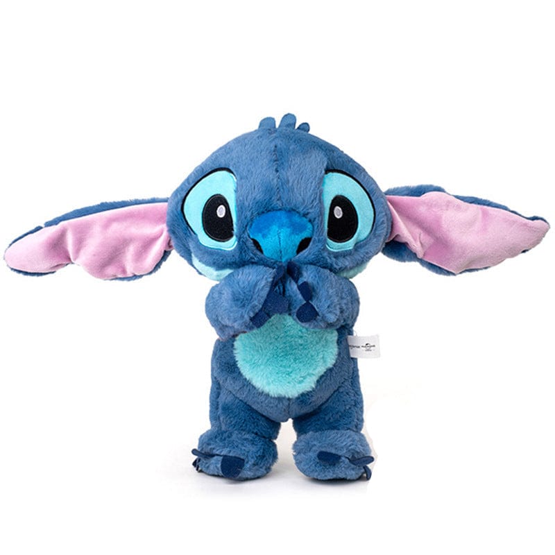 Peluche Stitch interactive aux grandes oreilles mobiles, toucher moelleux
