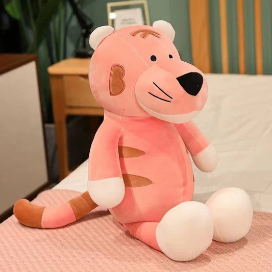 Peluche Tigre 60 cm - Paillette Fauve™ 30 cm
