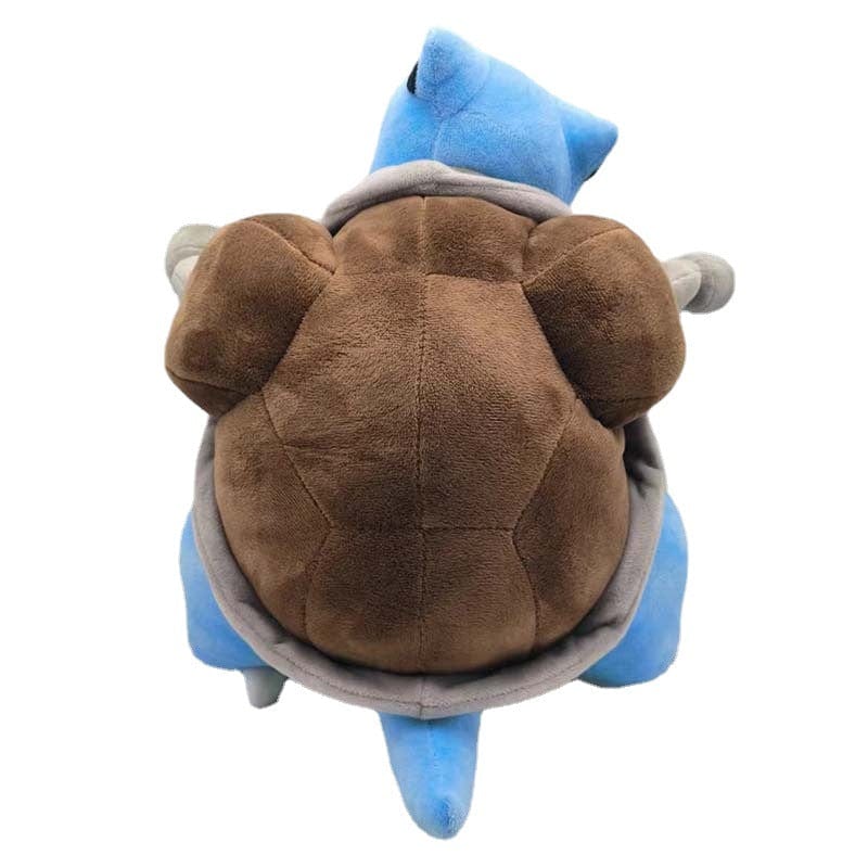 Peluche tortank pokémon carapace blindée et double canon