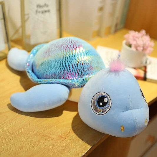 Peluche Tortue Bleu - Tortouille™ 30 cm